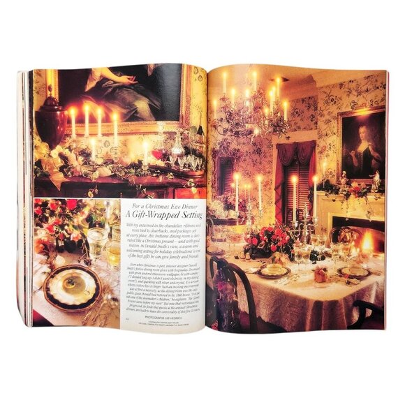 Vintage Victoria Magazine (Dec 1990) | Christmas Issue | Fair Condition - Picture 4 of 13